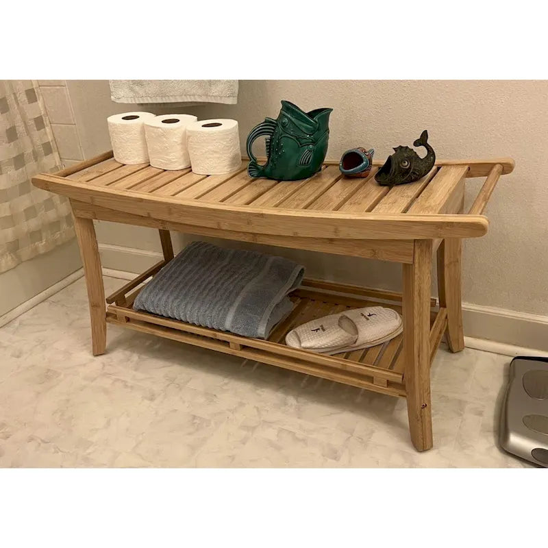 Banc de spa Premier 39 en bambou massif
