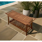 Banc de spa Premier 39 en bambou massif