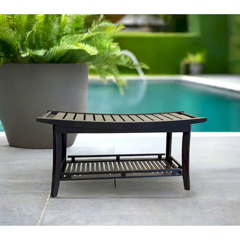 Banc de spa Premier 39 en bambou massif