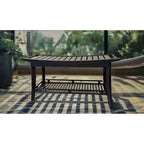 Banc de spa Premier 39 en bambou massif