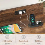 Meuble de classement vertical à 6 tiroirs avec serrure et station de charge