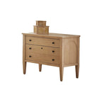 Classeur latéral en bois moderne, tiroir de rangement, tiroir de classement de bureau, entièrement assemblé, marron clair
