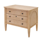 Classeur latéral en bois moderne, tiroir de rangement, tiroir de classement de bureau, entièrement assemblé, marron clair