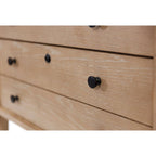Classeur latéral en bois moderne, tiroir de rangement, tiroir de classement de bureau, entièrement assemblé, marron clair
