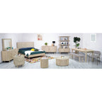 Table basse ronde en acacia Willow