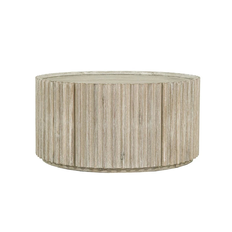 Table basse ronde en acacia Willow