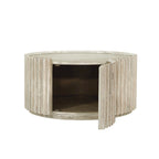 Table basse ronde en acacia Willow