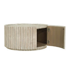 Table basse ronde en acacia Willow