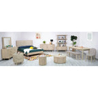 Table basse ronde en acacia Willow